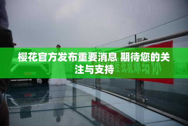 樱花官方发布重要消息 期待您的关注与支持