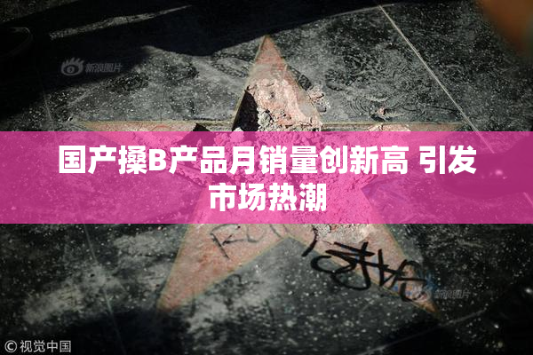 国产搡B产品月销量创新高 引发市场热潮