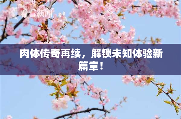 肉体传奇再续，解锁未知体验新篇章！