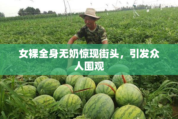 女裸全身无奶惊现街头，引发众人围观