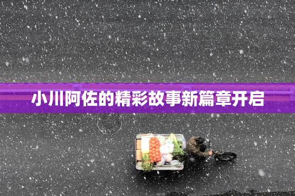 小川阿佐的精彩故事新篇章开启