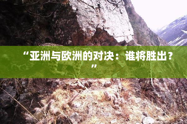 “亚洲与欧洲的对决：谁将胜出？”