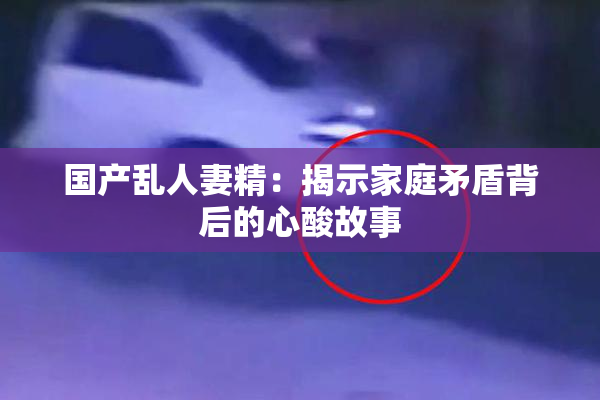 国产乱人妻精：揭示家庭矛盾背后的心酸故事