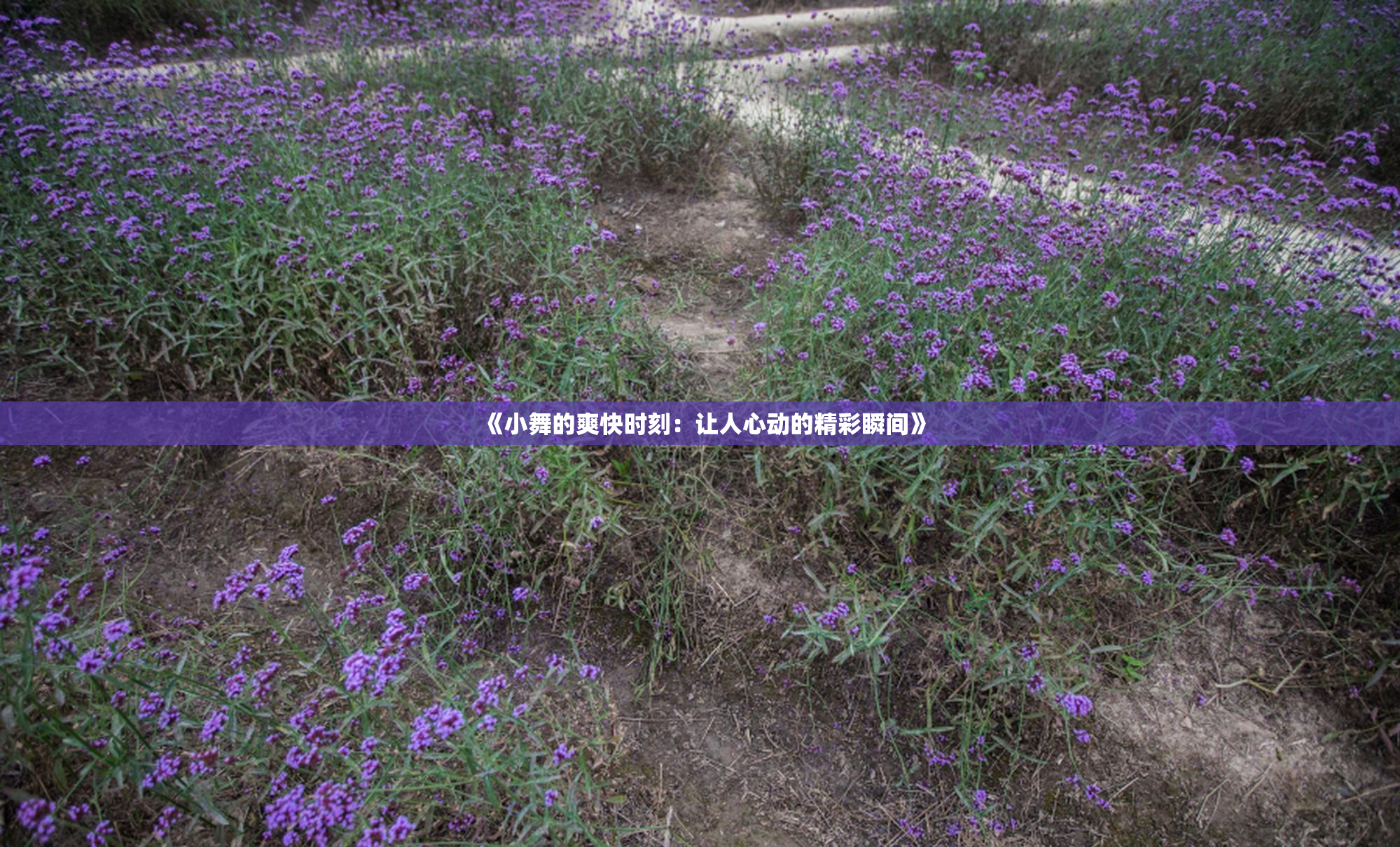《小舞的爽快时刻：让人心动的精彩瞬间》