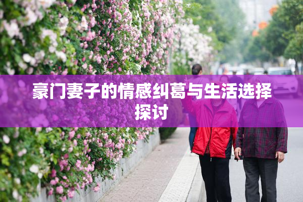 豪门妻子的情感纠葛与生活选择探讨