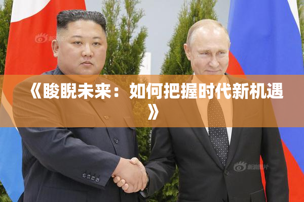 《睃睨未来：如何把握时代新机遇》