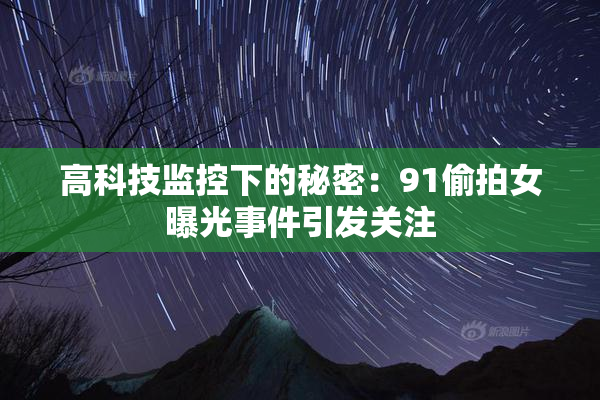 高科技监控下的秘密：91偷拍女曝光事件引发关注