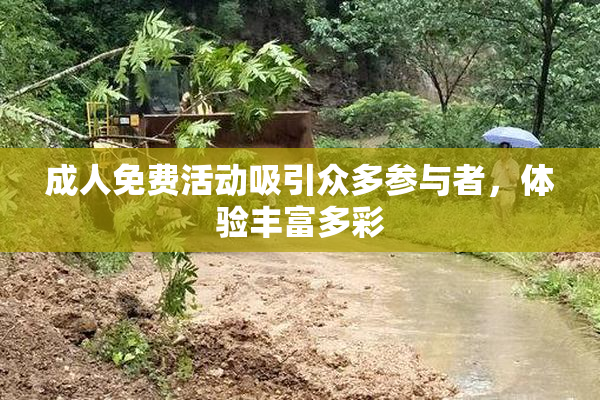 成人免费活动吸引众多参与者，体验丰富多彩