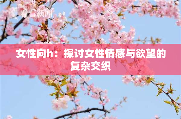 女性向h：探讨女性情感与欲望的复杂交织