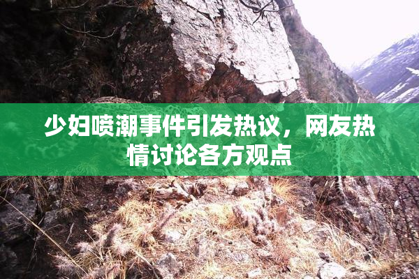少妇喷潮事件引发热议，网友热情讨论各方观点