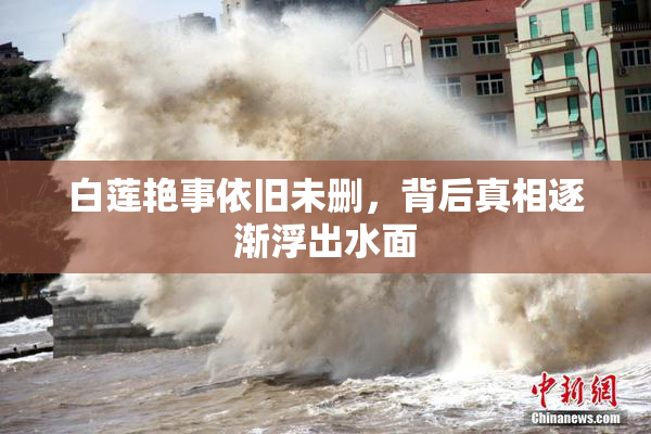 白莲艳事依旧未删，背后真相逐渐浮出水面