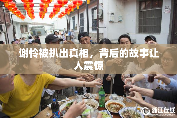 谢怜被扒出真相，背后的故事让人震惊