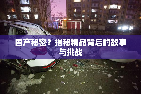 国产秘密？揭秘精品背后的故事与挑战