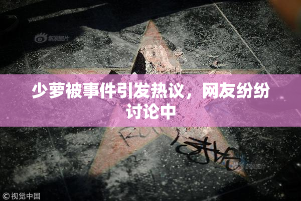 少萝被事件引发热议，网友纷纷讨论中