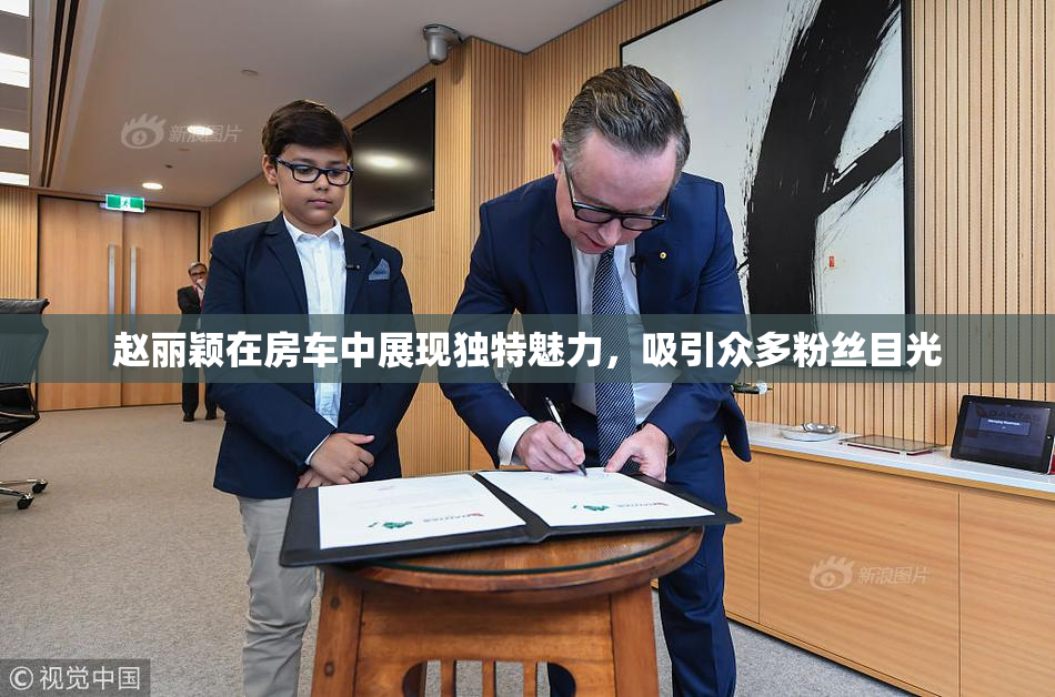 赵丽颖在房车中展现独特魅力，吸引众多粉丝目光