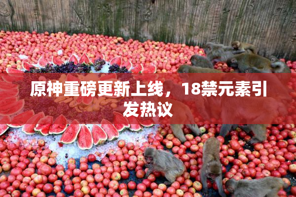 原神重磅更新上线，18禁元素引发热议