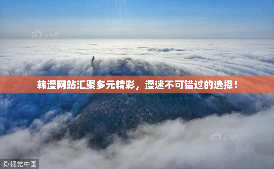 韩漫网站汇聚多元精彩，漫迷不可错过的选择！