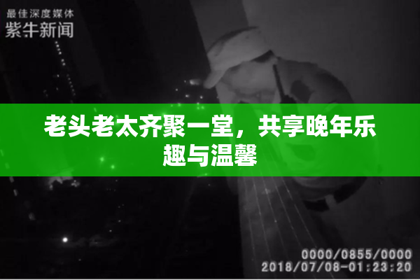 老头老太齐聚一堂，共享晚年乐趣与温馨