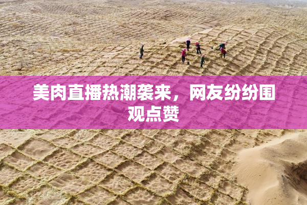 美肉直播热潮袭来，网友纷纷围观点赞