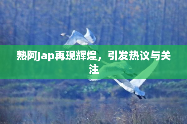 熟阿Jap再现辉煌，引发热议与关注