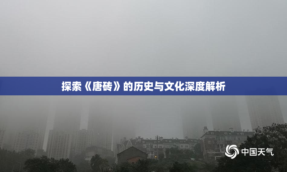 探索《唐砖》的历史与文化深度解析