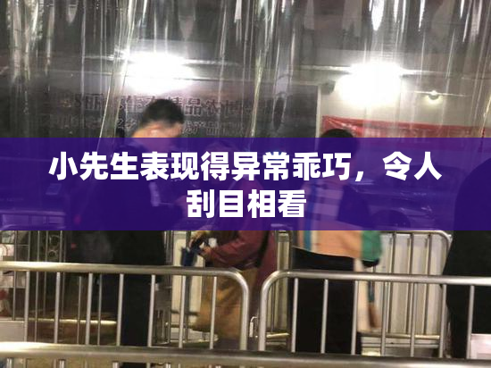 小先生表现得异常乖巧，令人刮目相看