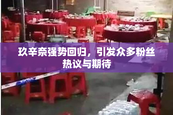 玖辛奈强势回归，引发众多粉丝热议与期待