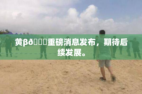 黄β🔞重磅消息发布，期待后续发展。
