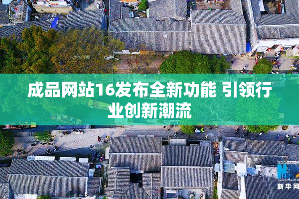 成品网站16发布全新功能 引领行业创新潮流