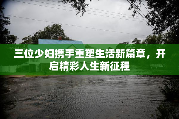 三位少妇携手重塑生活新篇章，开启精彩人生新征程