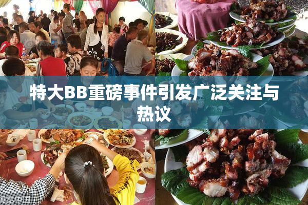 特大BB重磅事件引发广泛关注与热议