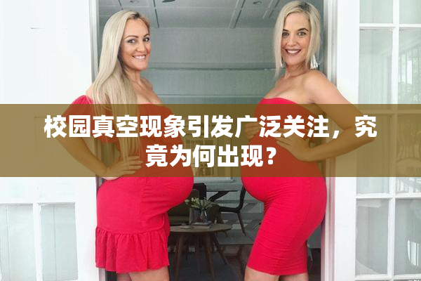 校园真空现象引发广泛关注，究竟为何出现？