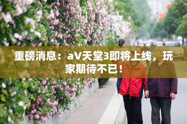 重磅消息：a∨天堂3即将上线，玩家期待不已！
