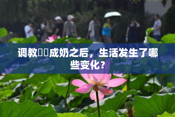 调教妺妺成奶之后，生活发生了哪些变化？