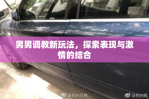 男男调教新玩法，探索表现与激情的结合