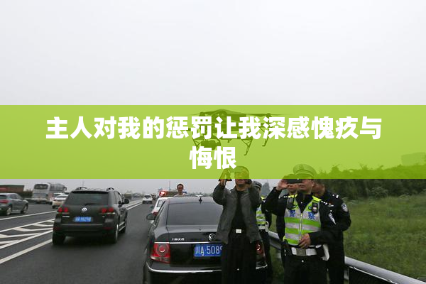 主人对我的惩罚让我深感愧疚与悔恨