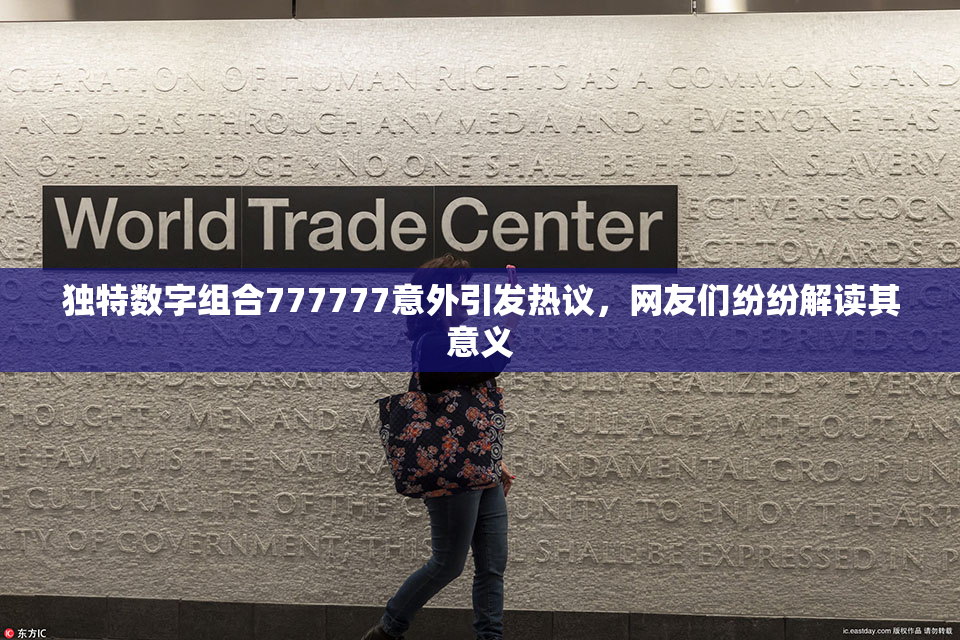 独特数字组合777777意外引发热议，网友们纷纷解读其意义