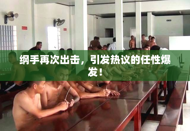 纲手再次出击，引发热议的任性爆发！