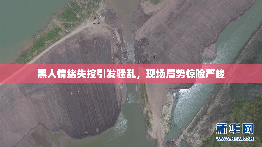 黑人情绪失控引发骚乱，现场局势惊险严峻