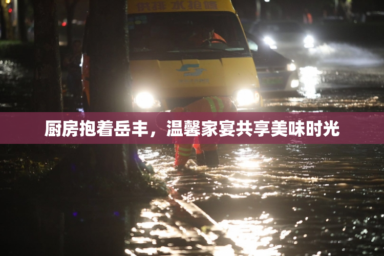 厨房抱着岳丰，温馨家宴共享美味时光