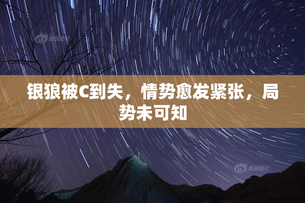 银狼被C到失，情势愈发紧张，局势未可知