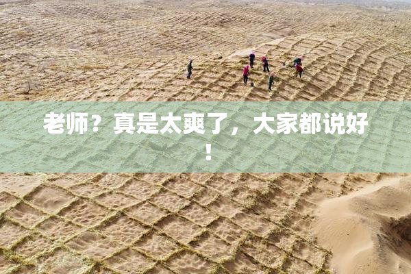 老师？真是太爽了，大家都说好！