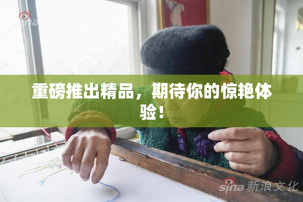 重磅推出精品，期待你的惊艳体验！