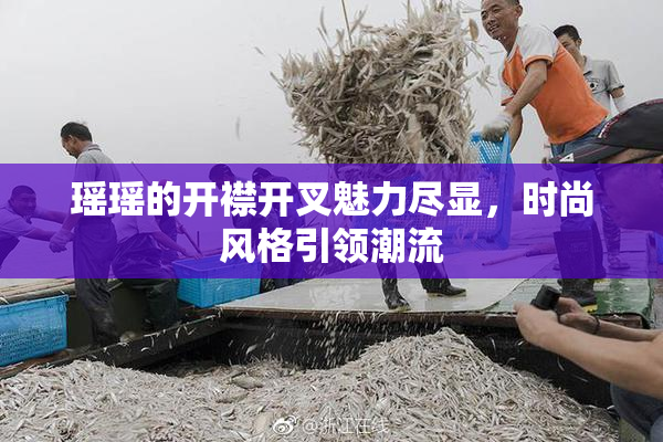 瑶瑶的开襟开叉魅力尽显，时尚风格引领潮流