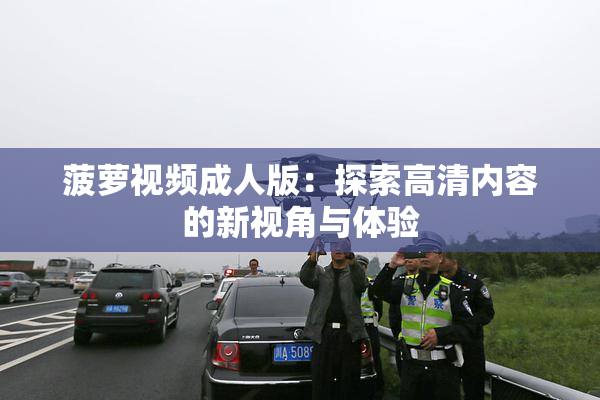 菠萝视频成人版：探索高清内容的新视角与体验