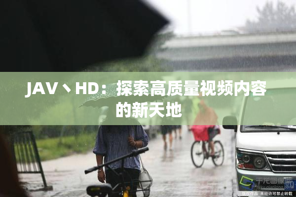 JAV丶HD：探索高质量视频内容的新天地