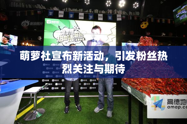 萌萝社宣布新活动，引发粉丝热烈关注与期待