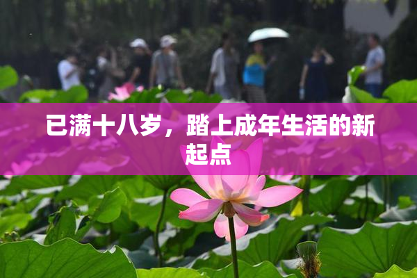 已满十八岁，踏上成年生活的新起点