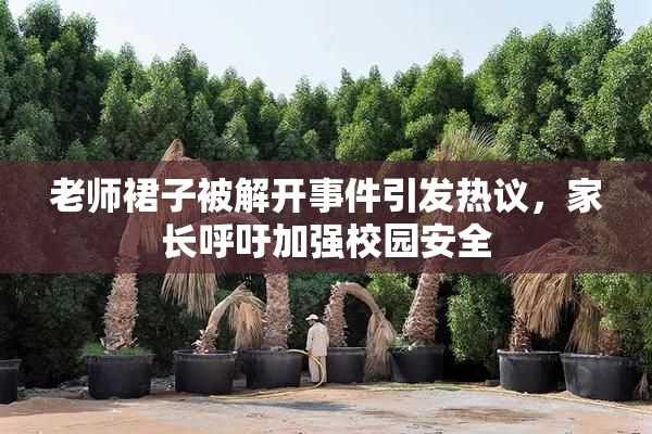 老师裙子被解开事件引发热议，家长呼吁加强校园安全