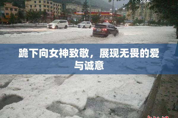 跪下向女神致敬，展现无畏的爱与诚意